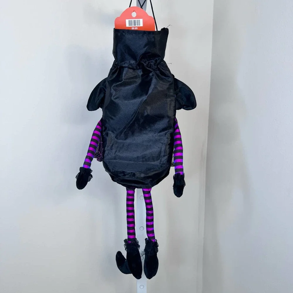 Pier 1 Imports Scary Black Cat Wine Bottle Travel Carrier